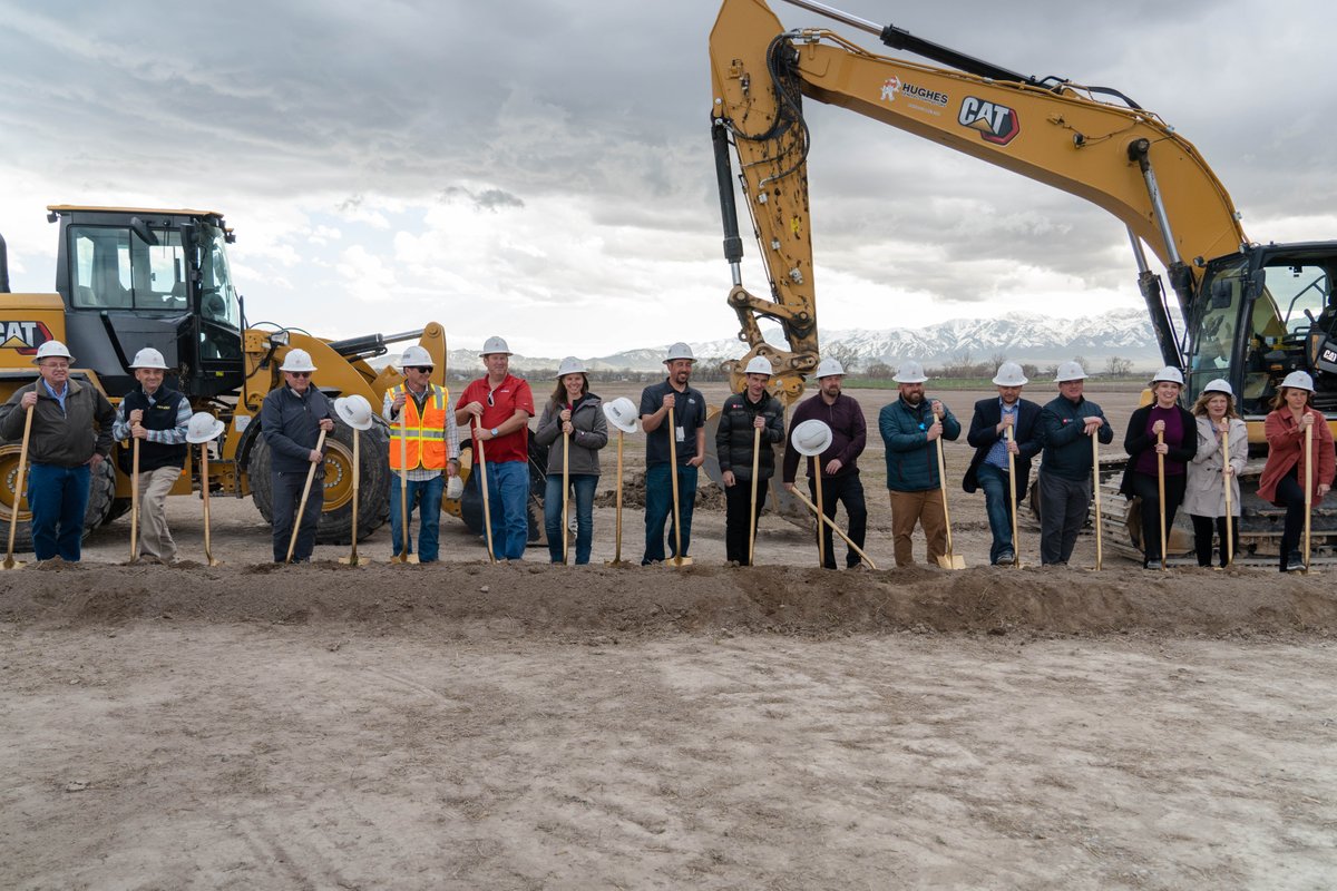 On Monday, we had the honor of joining the educators, parents, and kids of @tooeleschools in breaking ground on the new junior high school. 
@MHTNArchitects 

#utahschools #utahpublicschools #utaheducation #webuildutah #utahconstruction