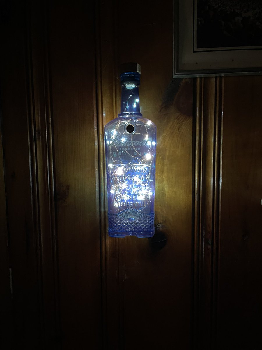 kriswitman's tweet photo. Bluecoat Distillery hanging light! ♻️♻️♻️ https://t.co/awnT9H5EAJ