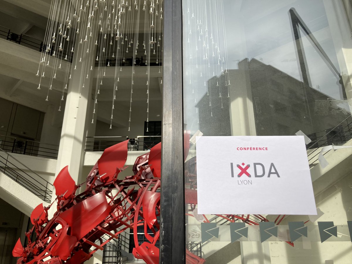 aloknandi's tweet image. @IXDALyon redux of #ixd23 now in #lyon at @supdepub