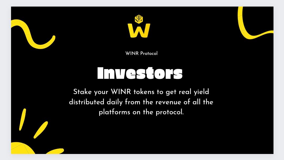 DukeSoaky's tweet photo. Are you tired of traditional gaming platforms taking a big cut of your revenue? With the @WINRProtocol, you earn a share of the profits generated by your game.
#Arbithrum #Web3 #onlinecasinogames https://t.co/NYbx7z3M7D