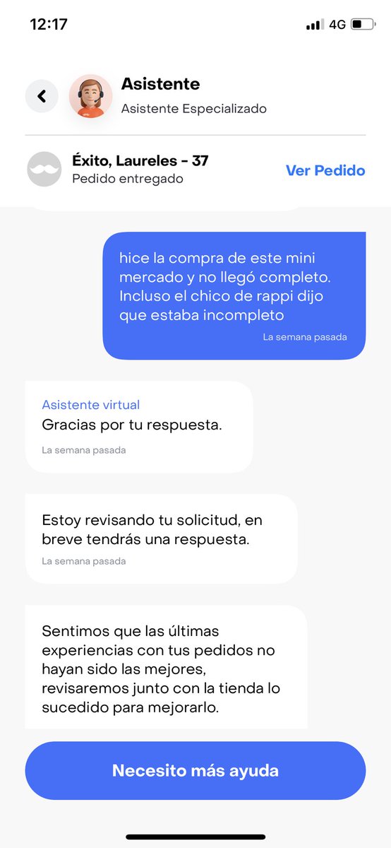 JessicaSzar's tweet photo. @RappiColombia Como raro sin poderme ayudar cuando me cobran dos veces un pedido y además de todo llega incompleto 🤨🤬 https://t.co/czQFtrZXPI