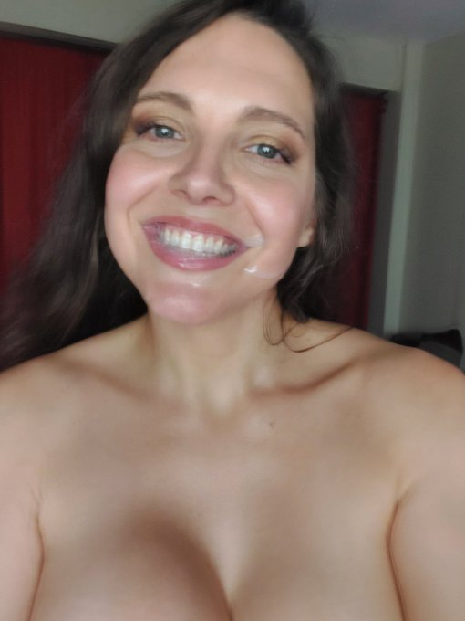 Hehe, I've got cum on my face.  Head on over to https://t.co/UvX9zqFvgX &amp; join! I update all the time<a href="/tag/mommy"class="tags"><span>#mommy</span></a><a href="/tag/dom"class="tags"><span>#dom</span></a><a href="/tag/taboocontent"class="tags"><span>#taboocontent</span></a><a href="/tag/feetfethish"class="tags"><span>#feetfethish</span></a><a href="/tag/joinb"class="tags"><span>#joinb</span></a>