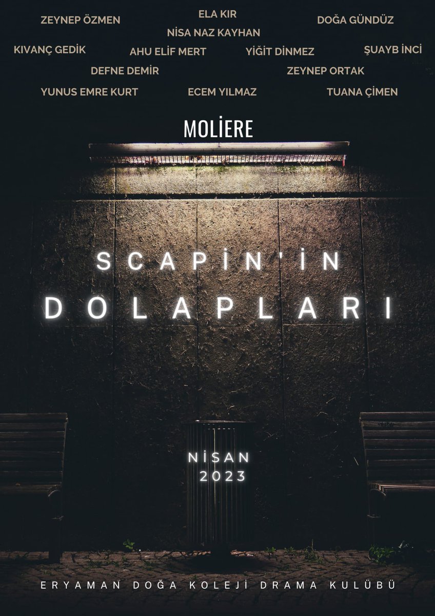 Eryaman Doğa Koleji Drama Kulübü’nün hazırladığı "Scapin'in Dolapları" adlı oyun izleyicisiyle buluştu. Öğrencilerimizi ve öğretmenlerimizi tebrik ederiz.  <a href="/DogaOkullari/">Doğa Koleji</a> <a href="/Cigdem_Kir/">Çiğdem Kır</a> <a href="/ilkay04cakir/">İlkay Çakır</a> <a href="/clkaysem/">Ayşe Çelik</a> <a href="/BskOztrk81/">Başak Öztürk</a>