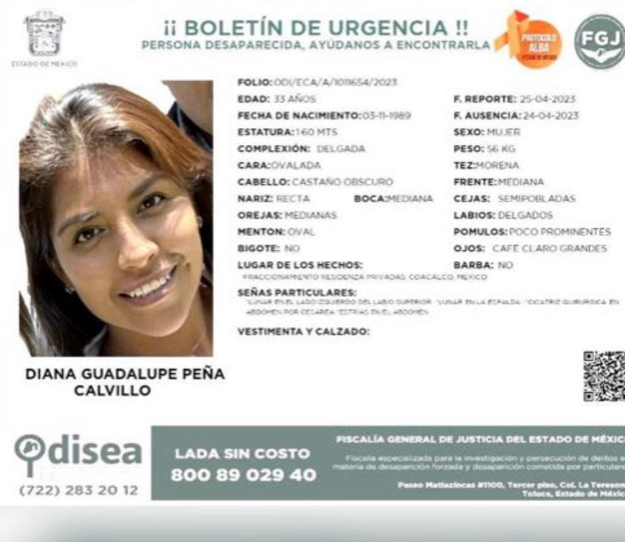 ImeVM's tweet photo. Diana sigue desaparecida, por favor ayúdenme a seguir compartiendo 🙏🙏🙏 https://t.co/kP84lAcEim