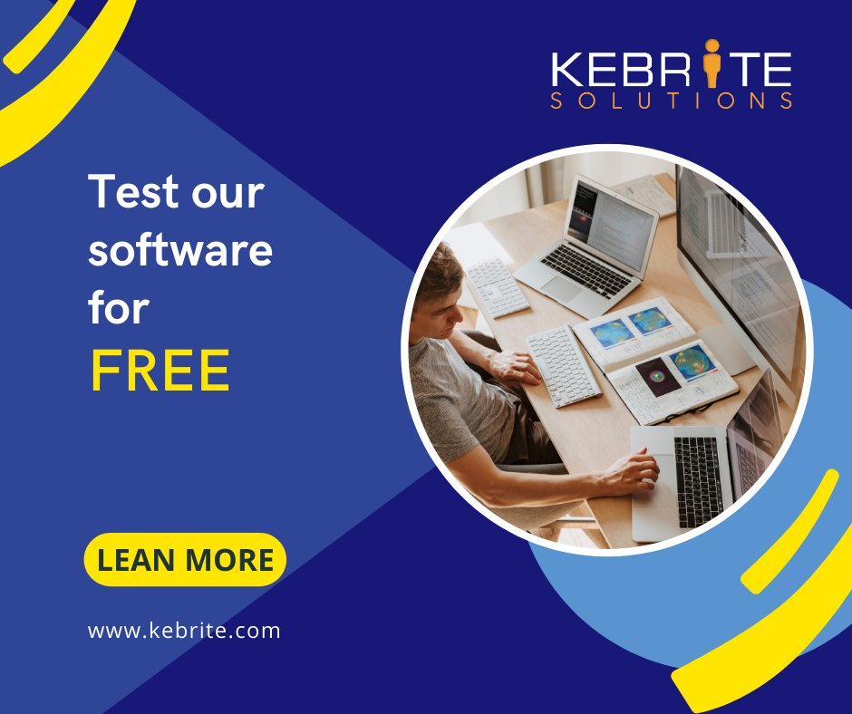 KebriteSolution's tweet photo. Not sure if Kebrite will be a good fit for your company?
You can test all the features that we offer with a free trial license.
Use the link below for more information
https://t.co/CX5cBNIBts https://t.co/1unwgHpDDo