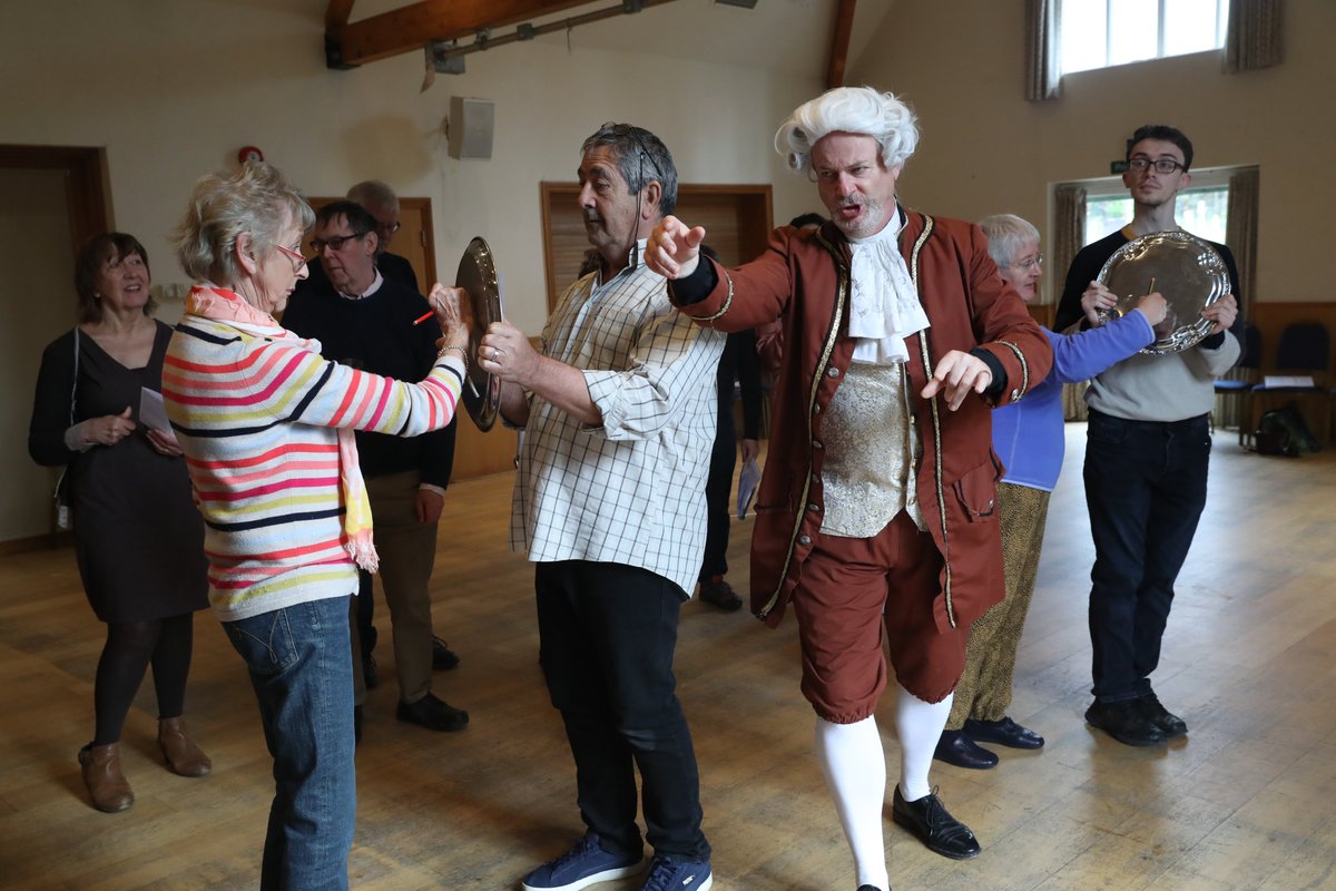 GuildfordOpera's tweet photo. #OperaWednesdays 
#BrandNew  #Rehearsal photos from our #Laughoutloud #Production  of Rossini's 'La Cenerentola' (Cinderella) playing #exclusively at the
@ElectricTheatre #Guildford on the 31st May and the 2nd-3rd of June: https://t.co/kCVbcspRFs https://t.co/nGcRdcOgGt