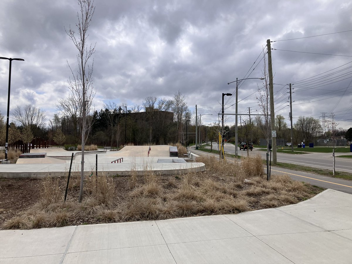bikemayorwat's tweet photo. Having fun on day 26 @30daysofbiking It is awesome to have this skate park beside a multi-use trail! BIG thanks @citywaterloo #ActiveWaterloo https://t.co/uwvsf92wqS