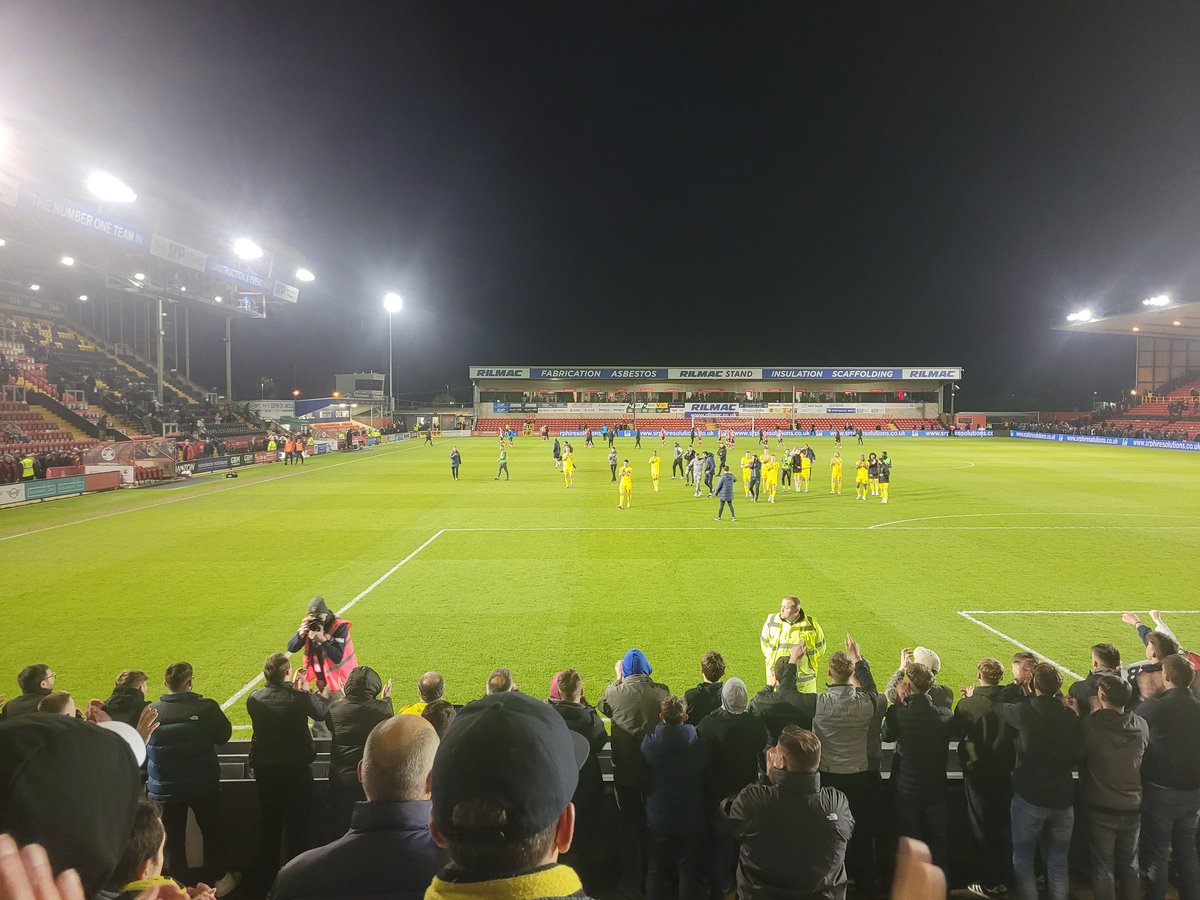 bafcbrewers's tweet photo. @Dino_Maamria @burtonalbionfc Well done Dino! Fantastic result to get this done and dusted with 3 games to go. Was great to be at Lincoln last night to see everything come full circle with Gassan. We can all enjoy our summers now and look forward to next season!  😀 💛🖤 https://t.co/b6LYzIO3MG