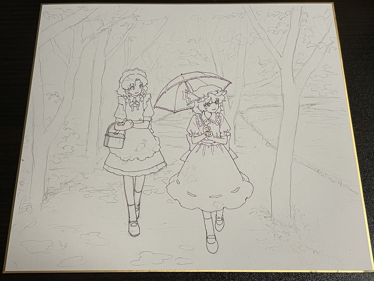レミ咲描く。 