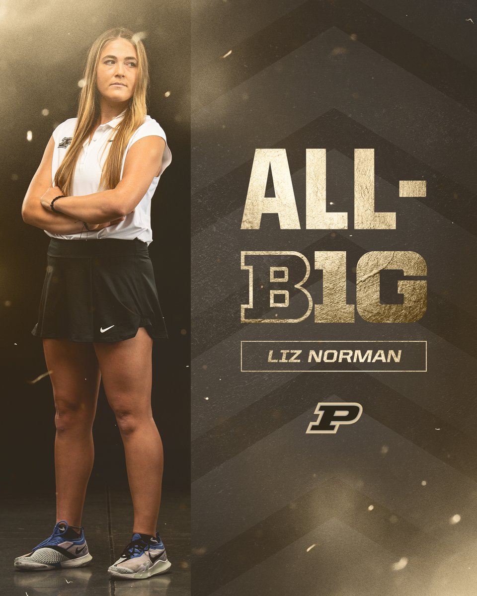 PurdueWTennis's tweet photo. In just 1️⃣ year with the Boilers, Liz made her impact. Now she can add ALL-B1G to her impressive season

📈: 18 singles wins, 12 doubles wins, and a season spent in the No.1 spot https://t.co/pDCOWcdJKT