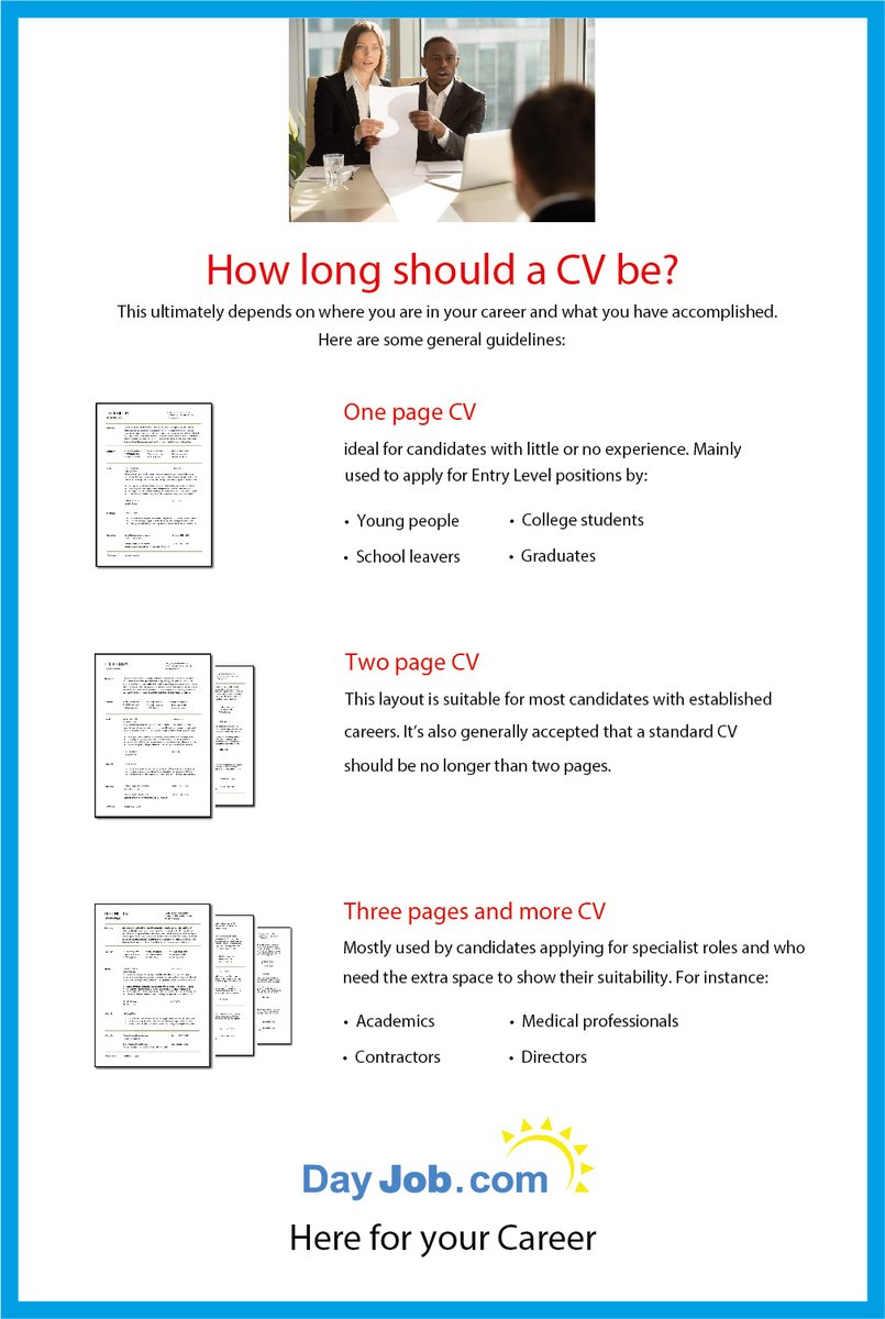 The length of it can be the difference between getting invited to an interview or not. 

#CVlength #CVlayout #CV #templates #resume #cvtemplates #jobs #hiring #coverletters #careeradvice #jobsearch #resumewriter #jobseekers #resumetemplate #resume #cvwriting #recruiters #career