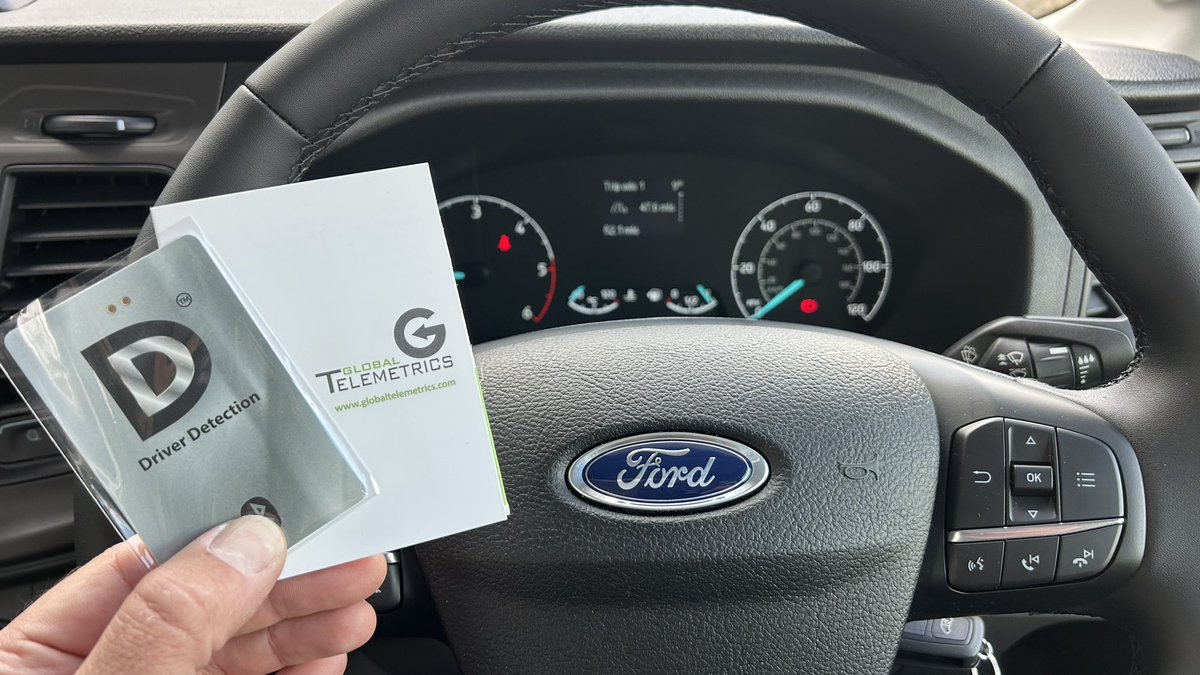 We have supplied and fitted a #SmarTrack S5 with Bluetooth Driver Identification Cards. 
When Cards are On and with Driver all is Good to go. If your Vehicle is Moved Without Card being present, You will be Notified of its unauthorised ￼use..