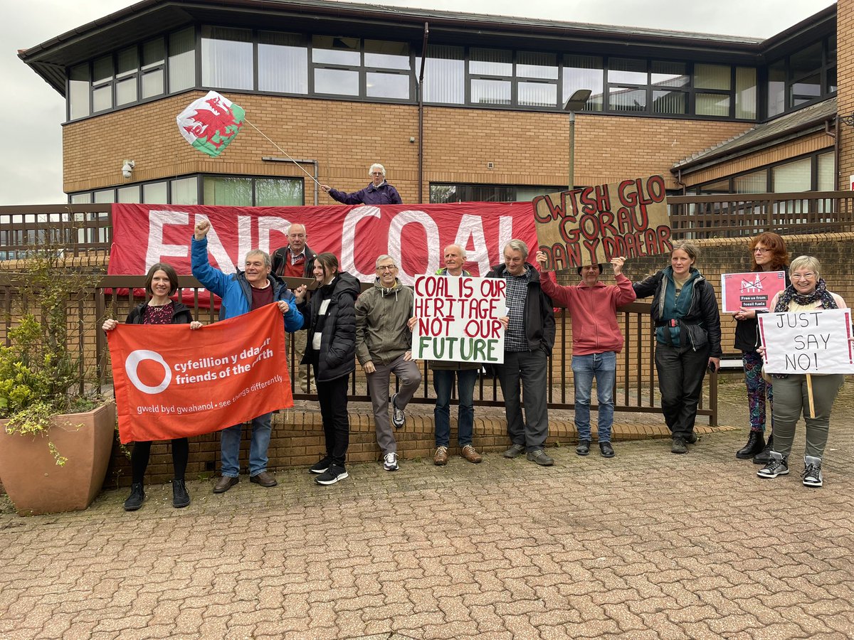 Friends of the Earth Cymru (@foecymrucydd) on Twitter photo 📣WIN!! They said NO to mining coal at Ffos y Fran!! No more new coal! Well done to @MerthyrCBC for making the right decision tonight! Coal is part of our heritage not our future!! <a href="/CoalActionUK/">Coal Action Network</a> 📣WIN!! They said NO to mining coal at Ffos y Fran!! No more new coal! Well done to @MerthyrCBC for making the right decision tonight! Coal is part of our heritage not our future!! <a href="/CoalActionUK/">Coal Action Network</a>