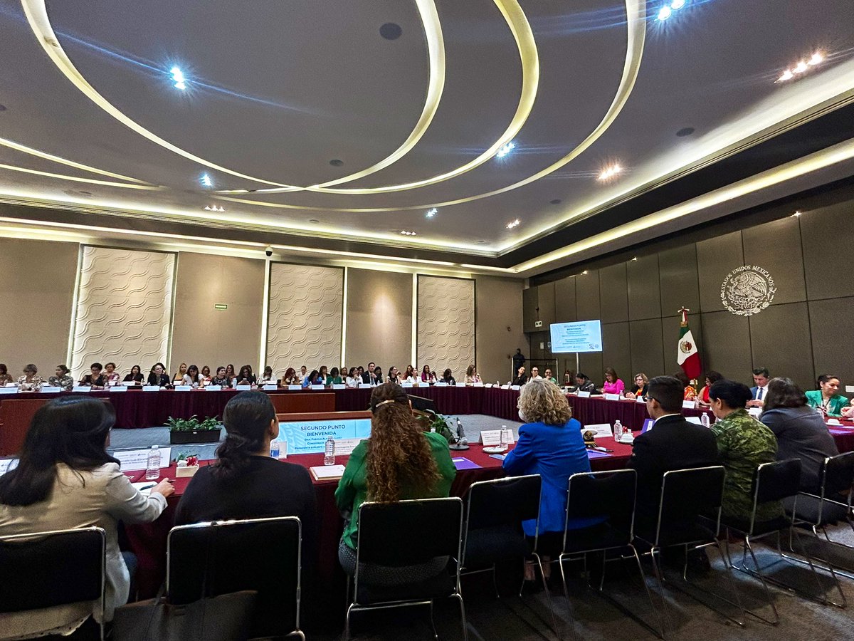 CONAVIM_MX's tweet photo. #UniendoEsfuerzos | En compañía de las titulares de las #IMEF, de los #CJM, así como funcionarias y funcionarios de la #APF, damos inicio a la XLIX Sesión Ordinaria del #SNPASEVM https://t.co/fjUEKrNiWi