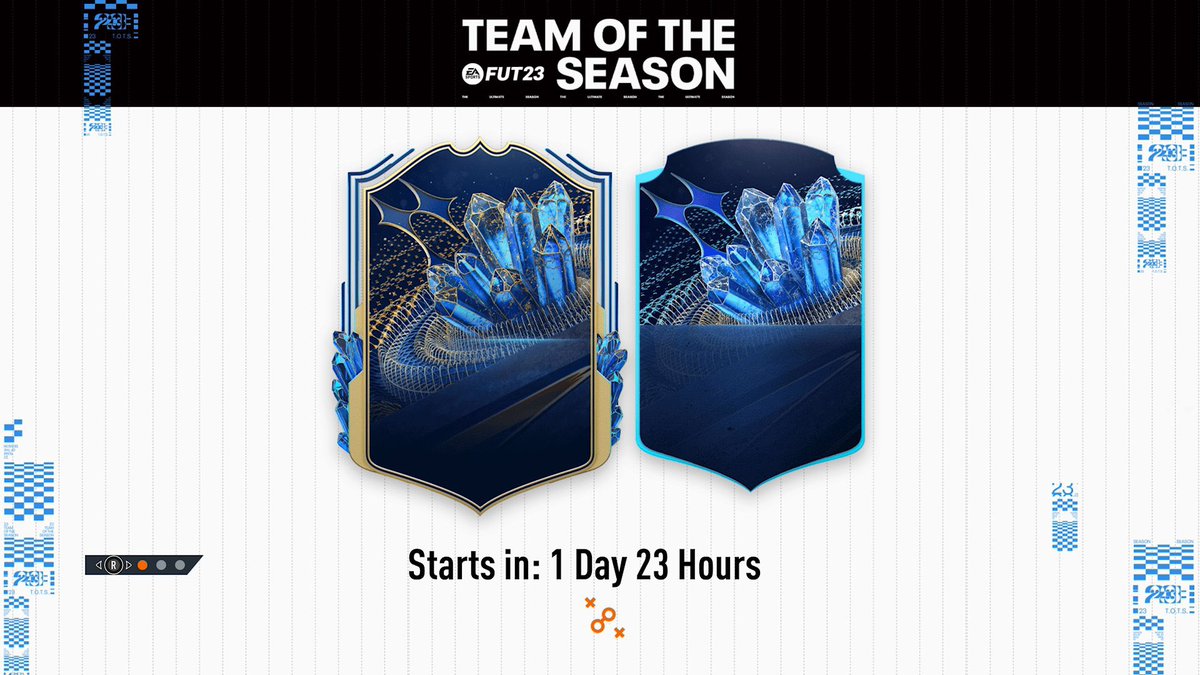ntr0py1_'s tweet photo. content for 1 pm ✅

TOTS Loading Screen Blue Now 🥶

TOTW 26 live check out that LB Camavinga 🇫🇷 

upgrades
- 85+ Pick 
- Ligue 1 75+ x11 Upgrade 
- 86+ Upgrade 🔁
- 82+ x10 🔁

Daily Login reminder 🫡

Objectives 
- Silver Stars Wright
- Silver Beasts 

#FIFA23 https://t.co/dhP2HjBYNv