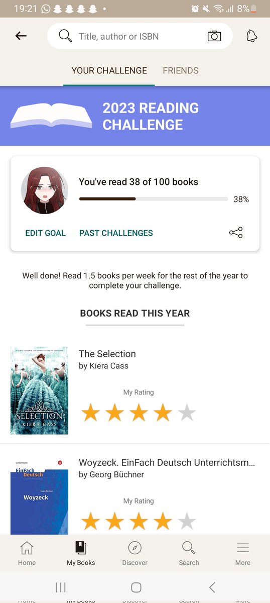rowlivs's tweet photo. Going strong <3 
#booktwt 
#BookTwitter https://t.co/MNvJ078bdI