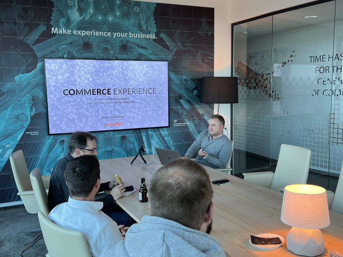 phoenixmedia_eu's tweet photo. Our Director Sales & Operations Marc Schuermann will show how every @Adobe Commerce merchant can now use the new services of #AdobeSensei #GenAI for #personalization to increase #customer satisfaction and #conversion rates. https://t.co/2bxCN7wJPv