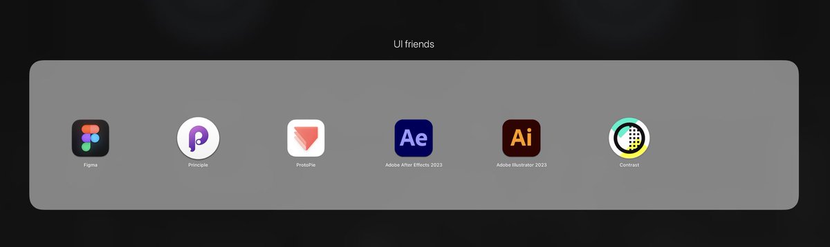 elnodos's tweet image. Cuatro años después, ha cambiado mi stack de herramientas :
@figma @ProtoPieApp @principleapp @usecontrast 

#uitools