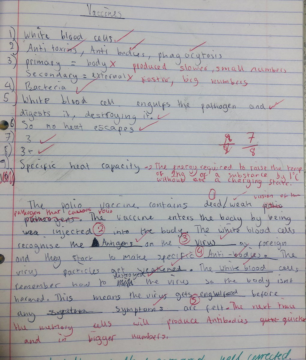 Very proud of my year 10s! It’s taken consistency &amp; patience, but they are now at the stage where they are taking real ownership of their work and completing their self-corrections with aplomb! Definitely reflecting our values of ambition &amp; determination <a href="/northacad/">Northampton Academy</a> <a href="/NA_Character/">Northampton Academy Character</a>