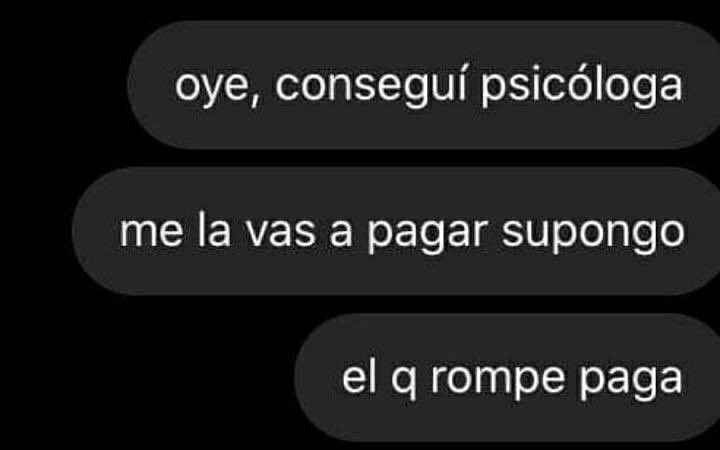 PibeGrosoo's tweet photo. El que rompe paga https://t.co/QOEpvOsMc5