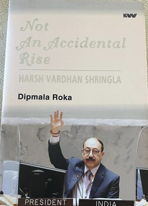 OPChoudhary7's tweet photo. @1stIndiaNews It's inspiring journey of Honorable @harshvshringla  I'm looking forward to reading this book 🙏🏽. Darjeeling, town based in Himalayan foothills has given India two foreign secretaries, there something special. 
Book is available on Amazon &amp; https://t.co/5aPLf0q909 https://t.co/Eh0SW2Nycr
