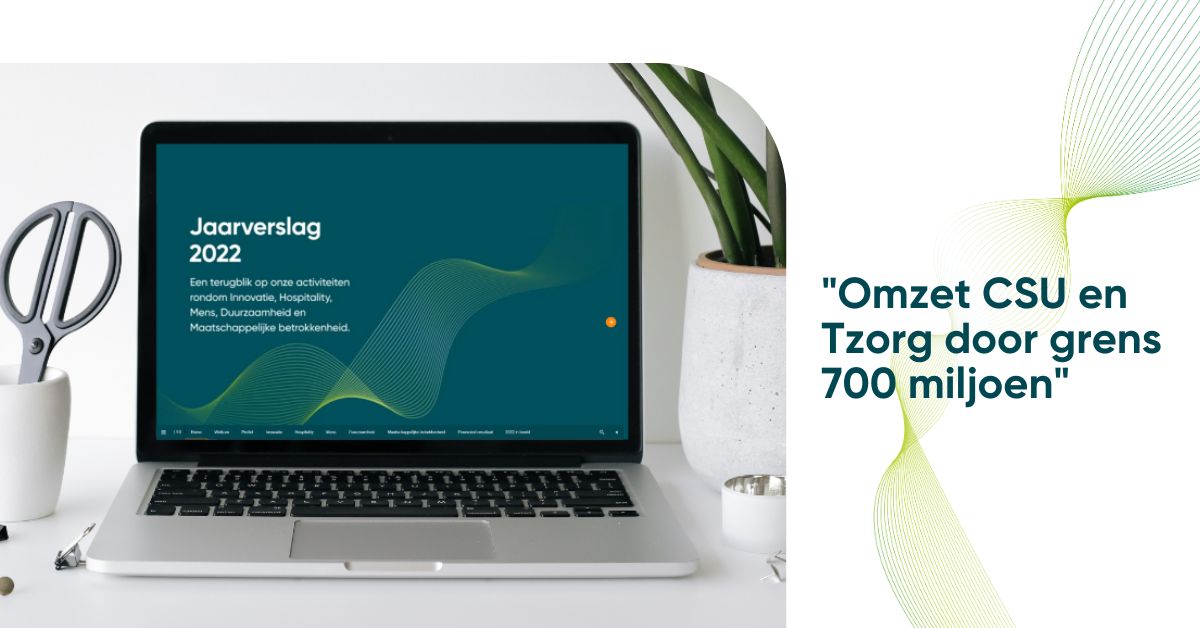 Vol trots kijken we terug op 2022 waarin de holding Total Care (moedermaatschappij van schoonmaakbedrijf CSU Cleaning Services en thuiszorgorganisatie Tzorg) groeide met bijna 13% naar 703 miljoen euro omzet. Bekijk het volledige bericht:  csu.nl/nieuws/omzet-c…