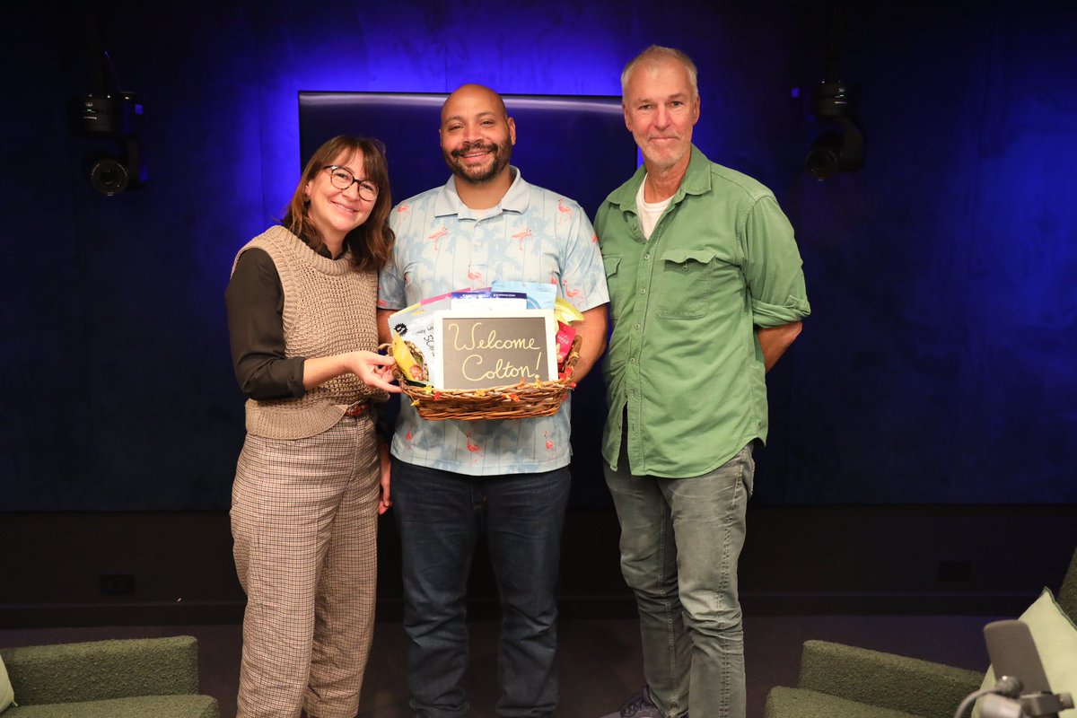 TeamCoco's tweet photo. Today on #INSIDECONAN Mike and @jessiestwats talk to Dudez-a-Plenti member @captdope. They discuss his role in the Late Night bit, how he ended up being the only comedian in the fake boy band, and who has a Dudez-A-Plenti song as their ringtone. Listen: https://t.co/t5JUfA3tyC https://t.co/Nzce2Y0980