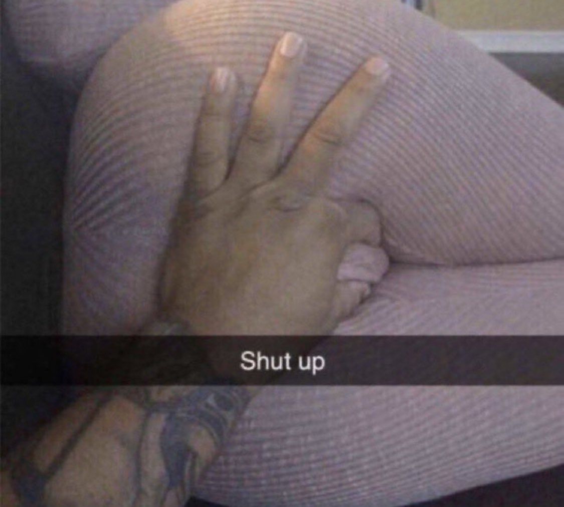 Next time she act up imma grab her like this