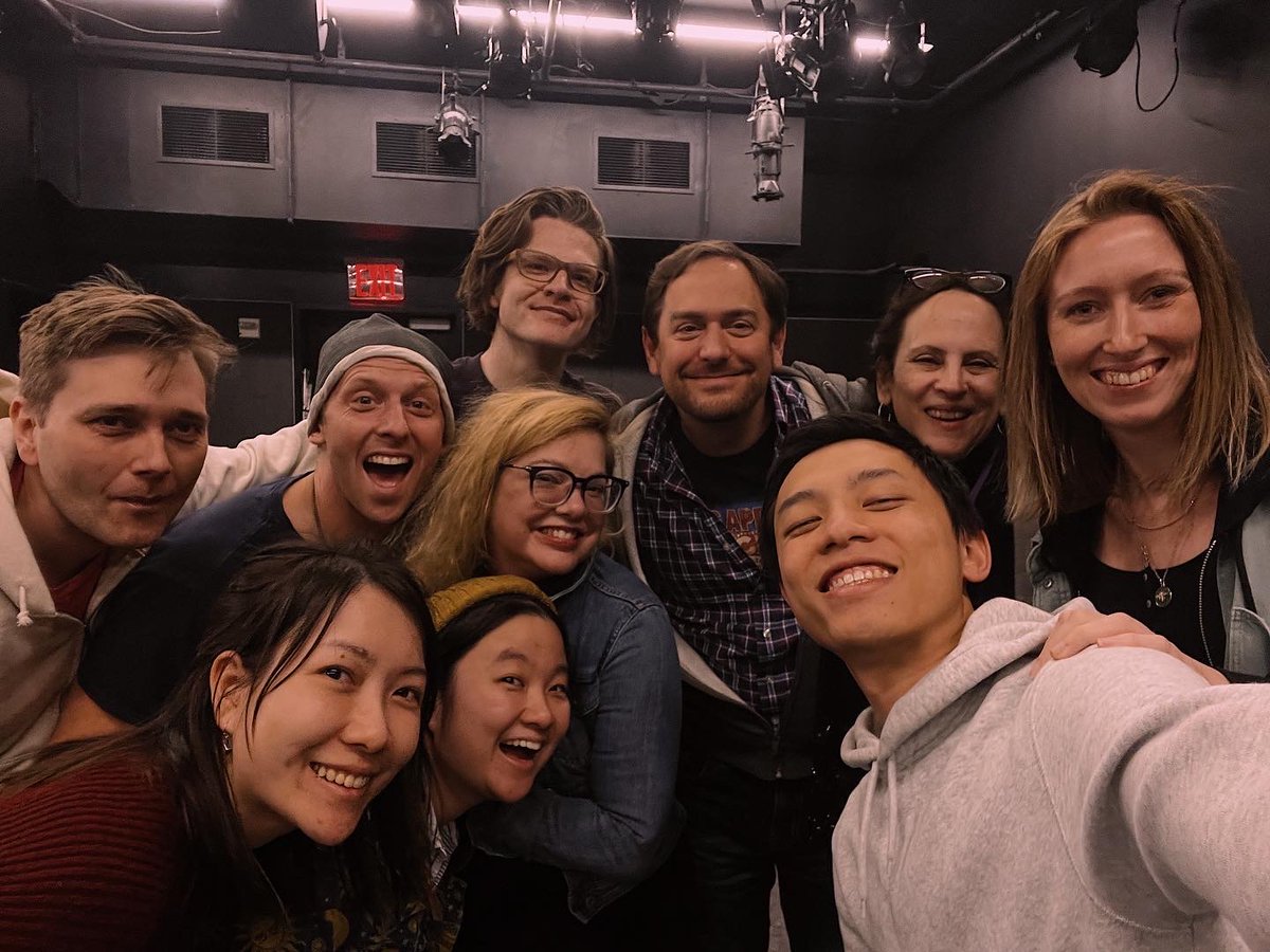 Grateful for the support, talent and expertise of this cast and creative team over the past couple of days, workshopping 'The Forty Elephants' at NYU, GMTWP. ❤️