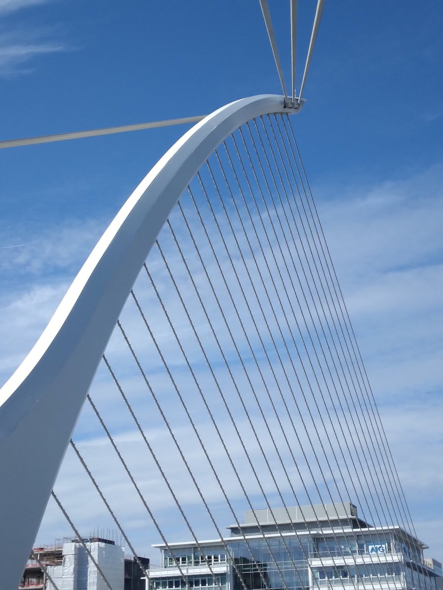 ehlyons's tweet photo. Old meets new...

Unexpected tour of Dublin this afternoon while waiting for a bus...
#Dublin #SamuelBeckettBridge 
#BolandsMills #BarrowStreet #dublintown https://t.co/8rLwnh82Ma
