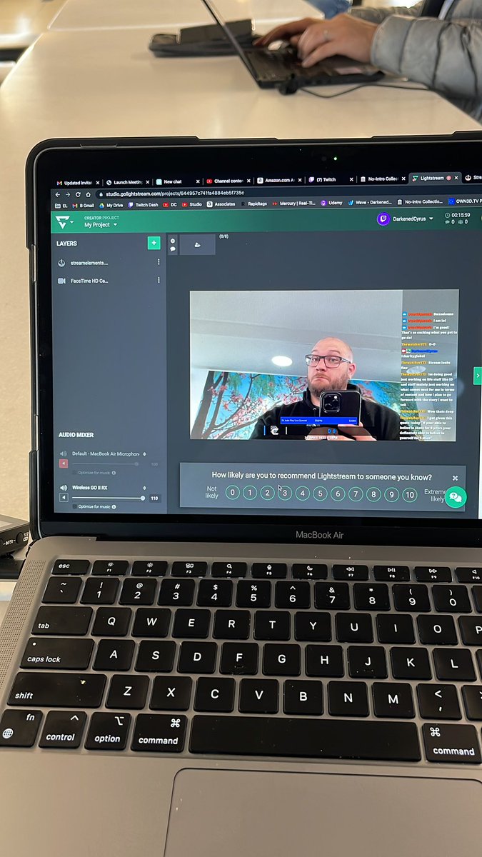 DarkenedCyrus's tweet photo. Live on Twitch right now while on layover to attend the @StJudePLAYLIVE Summit. Oh, and @Lightstream coming in clutch to make on the road streams so easy!

https://t.co/WNeXFHSi9J https://t.co/Etv6YztsI7