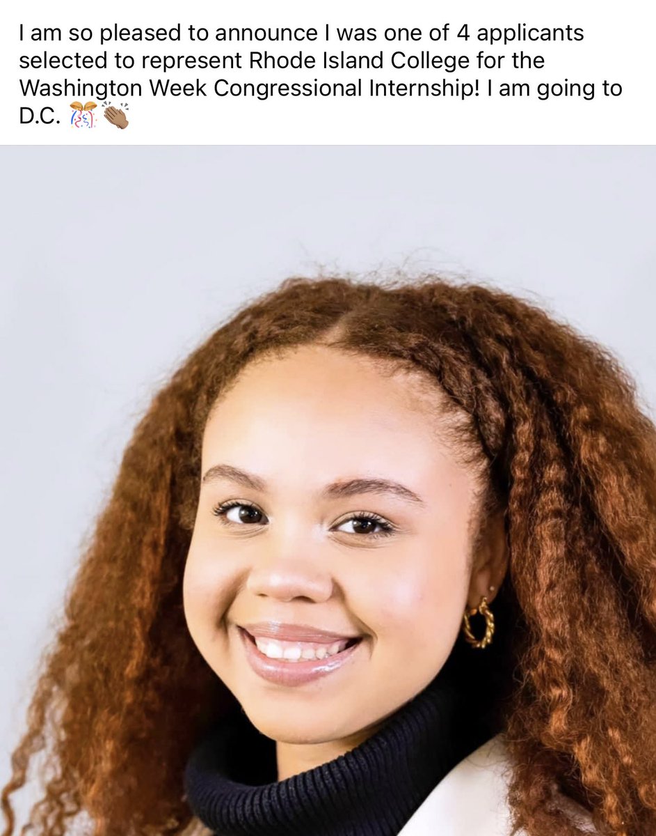 thelorraineq's tweet photo. I am elated to be representing Rhode Island College for the Washington Week Congressional internship. 

Si se puede! https://t.co/pvDN2htxwE