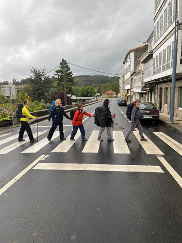 Our Langford Ladies have almost completed their 180km hike of the Camino trail. They’ve raised over £3.5k for our new pivvy, but they want to hit £5k. No donation is too small: justgiving.com/crowdfunding/l…