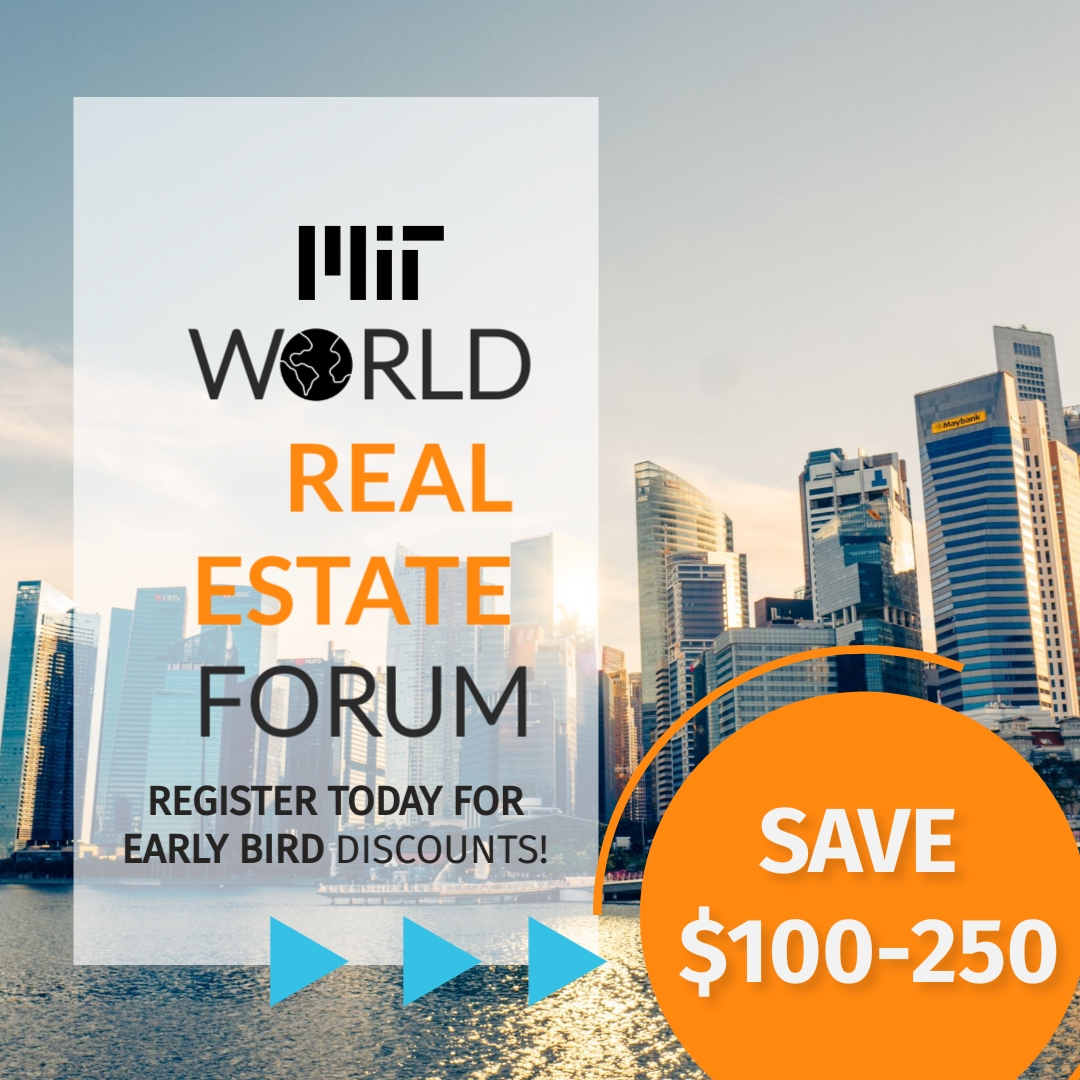 #MITWorldREForum Early Bird Registration ends soon! Get your tickets today and save $250 on admission. Come to Cambridge, MA to learn about #MIT's novel take on #ESG and #SustainableDevelopment
@MITdusp @MITevents Register: mitworldreforum.com/registration.h…
