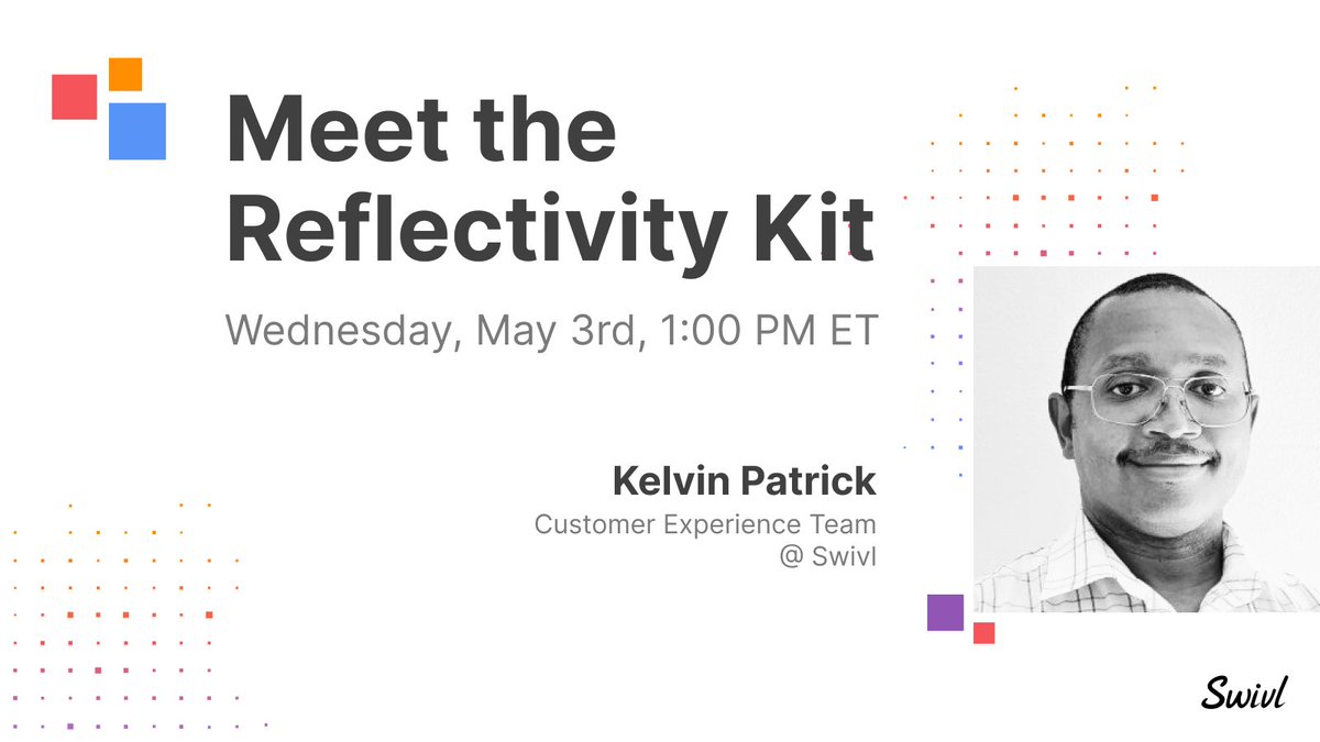 swivl's tweet photo. A chance to win free lunch & learn how our Reflectivity Kits can bring fun energy to your PD session or event. This is an opportunity you won’t want to miss. Learn more and register here for our free webinar https://t.co/xAXGNzVUmY
#reflectivity #reflectivitykit #edcamp #swivl https://t.co/STtXWqMKVj