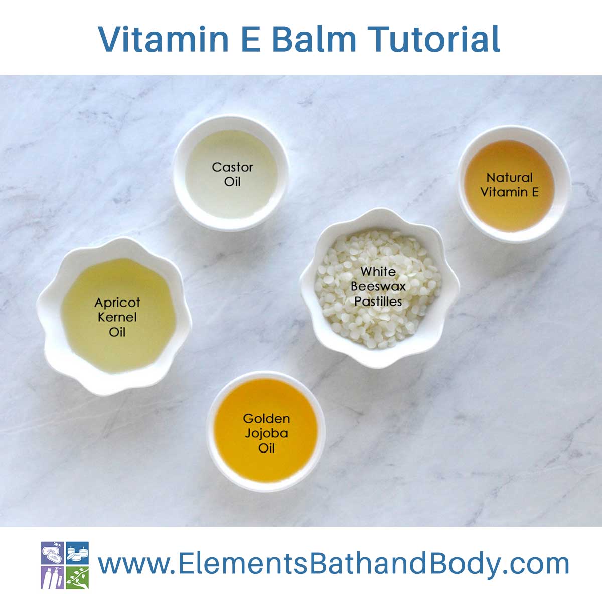 ElementsBB's tweet image. It doesn't get much easier than this! Make your own Vitamin E Balm with 5 simple ingredients.

Find this tutorial in our Learning Center at 👉 learning.elementsbathandbody.com/tutorial/vitam…

💜💙💚

#soapmaking #homemadelipbalm #homemademoisturizer #soapmaker #soapmakery