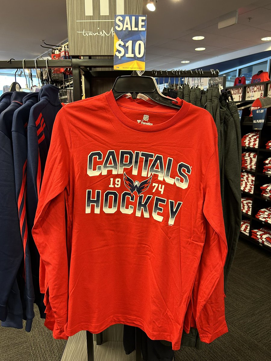Capitals Stores on Twitter "Off Season Markdowns Player Tee’s 40