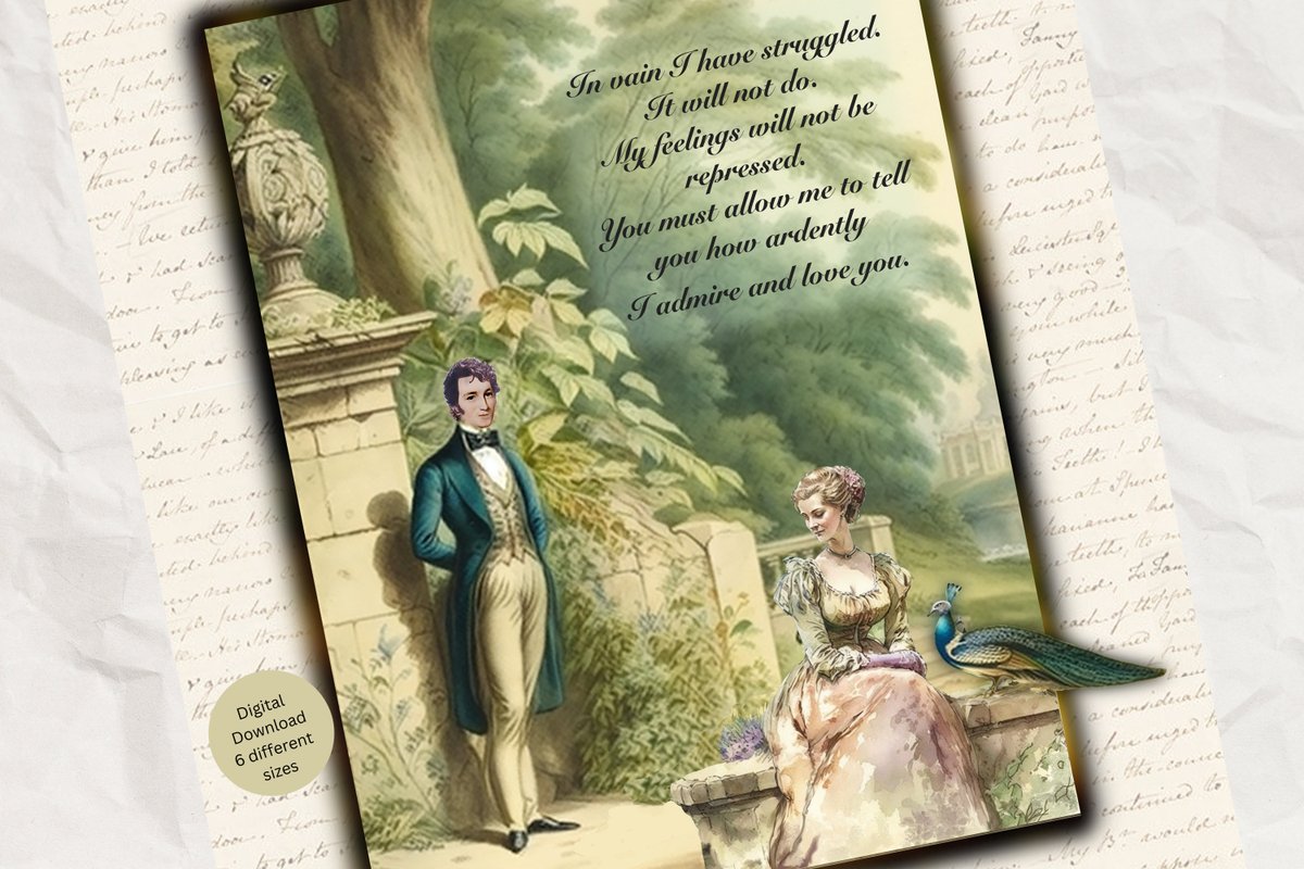 jaysharp's tweet photo. This Darcey quote can be found on my #etsy shop: Jane Austen Printable Wall Art, Watercolour with Literary Quote, Book Art Decor, Book Lover Gift, Pride and Prejudice, Illustration Art Prin https://t.co/3fX4Rkk3g1 #literaryposter #vintagewalldecor #bookcoverart https://t.co/OGGftAy5sp