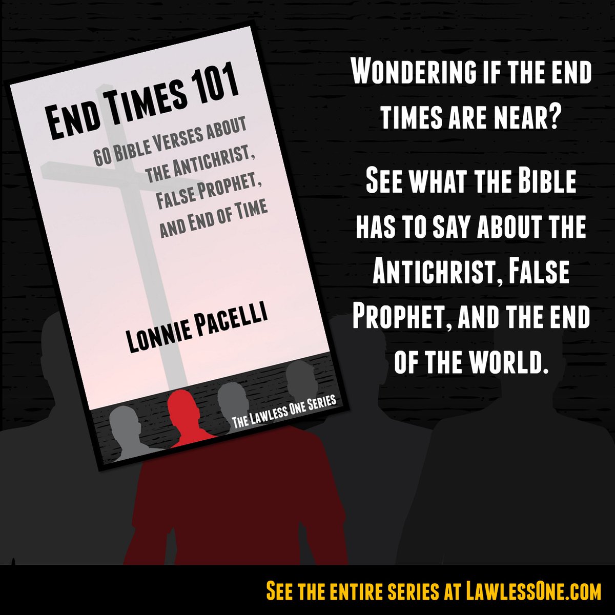 LonniePacelli's tweet photo. Wondering if the end times are near? See what the Bible has to say about the Antichrist, False Prophet, and the end of the world. #ad #antichrist #metaverse #endtimes #armageddon #christianfiction #jesus https://t.co/L2wbE9V8JU https://t.co/MJw227Tojl