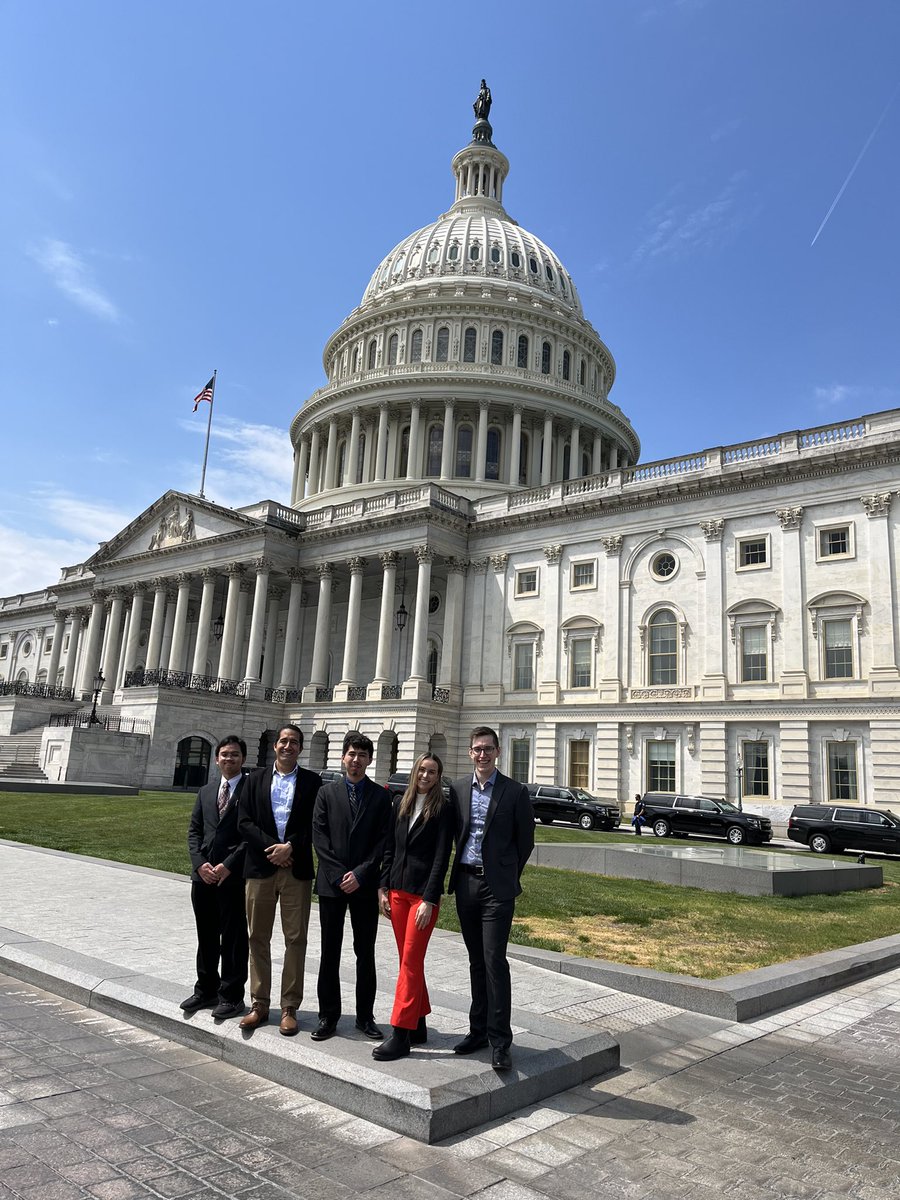 Putting #SciencePolicy in action: @cornellASAP @Cornell @CornellGrad students are on Capitol Hill today to advocate for federal programs that support graduate students, research, and science.