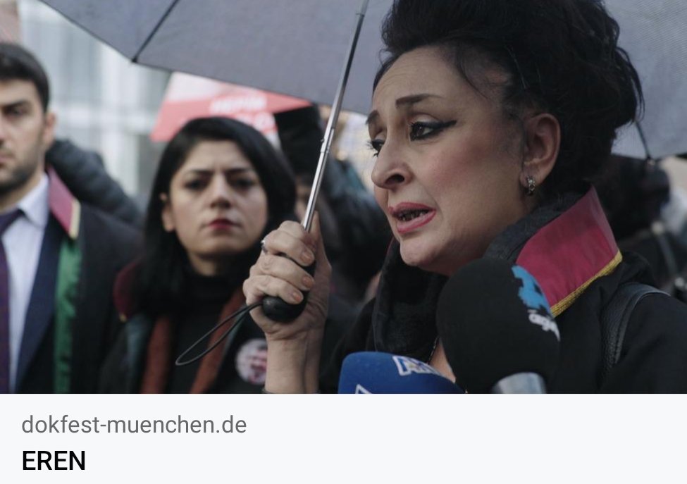 AmnestyMuenchen's tweet photo. Filmtipp zum DOK.fest München:
EREN ist das Portrait von #ErenKeskin, die seit 30+ Jahren in der Türkei für #Pressefreiheit, #Frauenrechte, #LGBTIQ+ sowie andere #Minderheiten kämpft. 
@amnesty_de  hat sich in der Vergangenheit für Eren Keskin eingesetzt. https://t.co/P5Fo0GKOHj https://t.co/LLax1NbxEd