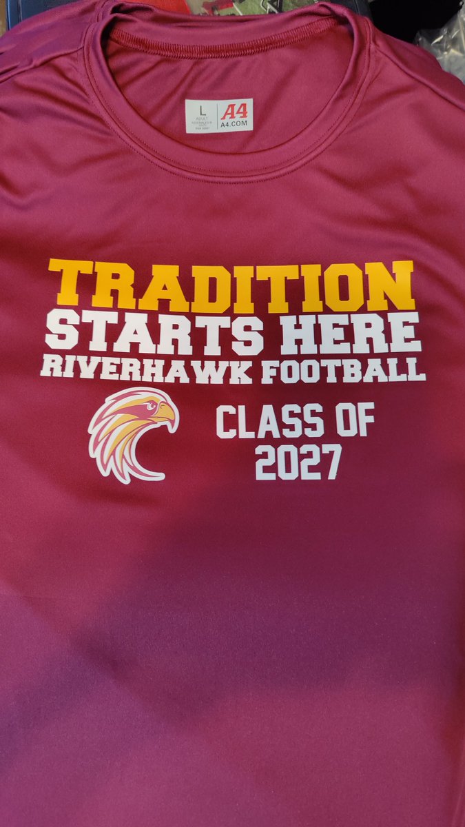 Wrapped up our Incoming Frosh Signing Night.  Great energy and participation as we welcome our next class of Riverhawks. Still recruiting this class, should be a large group.  Can't wait to get them in the weightroom and ready for the Fall 2023 season. #TDEVERYDAY