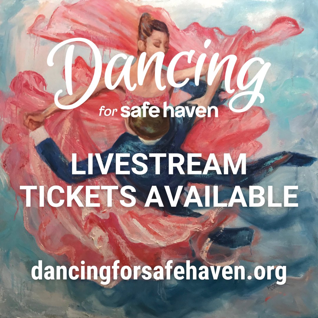Dancing for Safe Haven may be sold out, but you can purchase a livestream ticket for $25 and watch every twirl, lift and kick from the comfort of your own home! bit.ly/dance2023lives… #DancingforSafeHaven #EndFamilyHomelessness