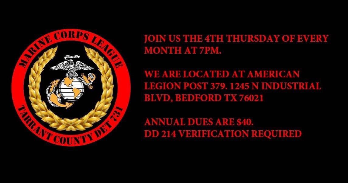 PJMurray2036's tweet photo. Tomorrow Thursday the 27th of April is our monthly detachment meeting. Come out and check us out. If you wish to join, help, and be apart of what we do stop on by. Other services, civilians, spouses, and volunteers are welcome amoungst our ranks and in the Tarrant County Det! https://t.co/7EeMxu9bQY