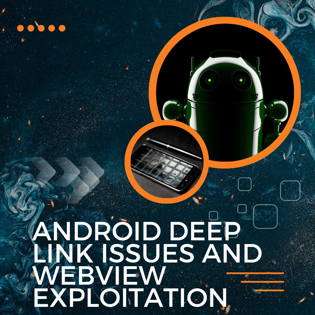 8kSec's tweet image. Did you know that Android Deep Links and WebViews could be putting your personal data on the Android phones at risk? Learn how to secure against these attacks in our latest blog post - 8ksec.io/android-deepli…  #AndroidSecurity #DeepLink #WebView #MobileSecurity