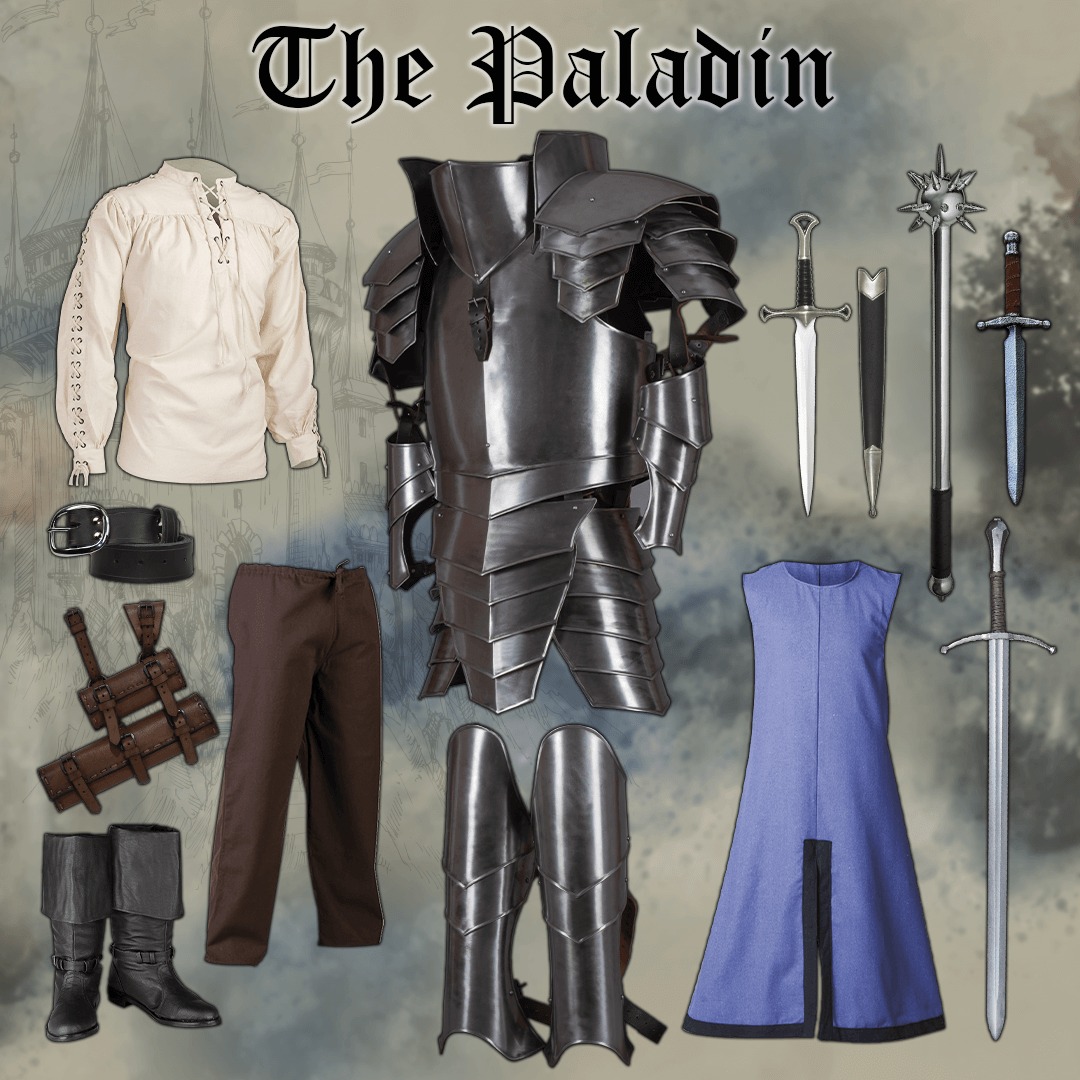 MedievalCollect's tweet photo. One of the most popular character classes in Dungeons and Dragons is the Paladin. Check out this guide on how to dress and gear up as the Paladin ➡️ https://t.co/GWuwmXgcKC

#medievalcollectibles #dnd #dungeonsanddragons #paladin #larp #dressingup #howtoguide https://t.co/w0nGMcqClj