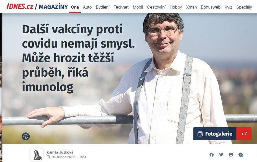 HelZdenek's tweet photo. VĚDA PROTI DEZINFORMACÍM.  26-4-2023
K vyjádřením pana profesora Thona: Je velmi smutné, že prof. Thon rozšiřuje svá nepravdivá tvzení ve společnosti, svými argumenty nahrává dezinformačním antivaxerským kruhům, a ohrožuje tím zdraví i životy občanů.  Prosím sdílejte. 🧵1/12 https://t.co/DtrUuBywwj
