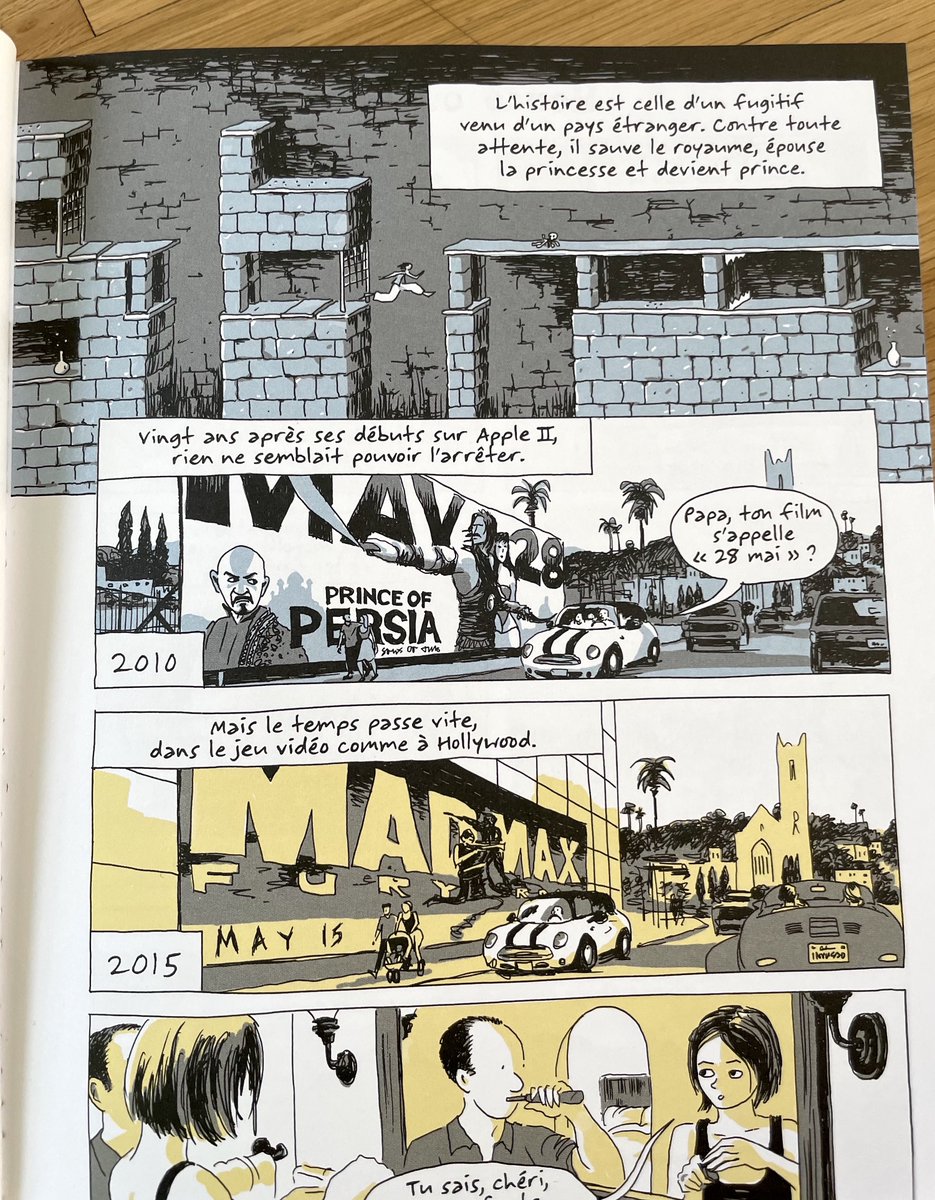 jmechner's tweet photo. 1985 : L'histoire de @princeofpersia commence...
📕Extrait de mon roman graphique REPLAY, disponible dès maintenant dans les librairies BD, chez @DelcourtBD. 🇫🇷Plus d'informations et avant-première gratuite https://t.co/B1ACkkcpX8 https://t.co/IcZlQUOrTA