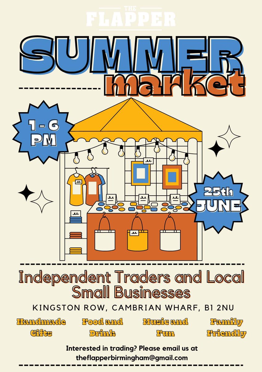 Very excited to be of this at #TheFlapper in Birmingham! Come on down to see the products in real life, alongside some other amazing local businesses.