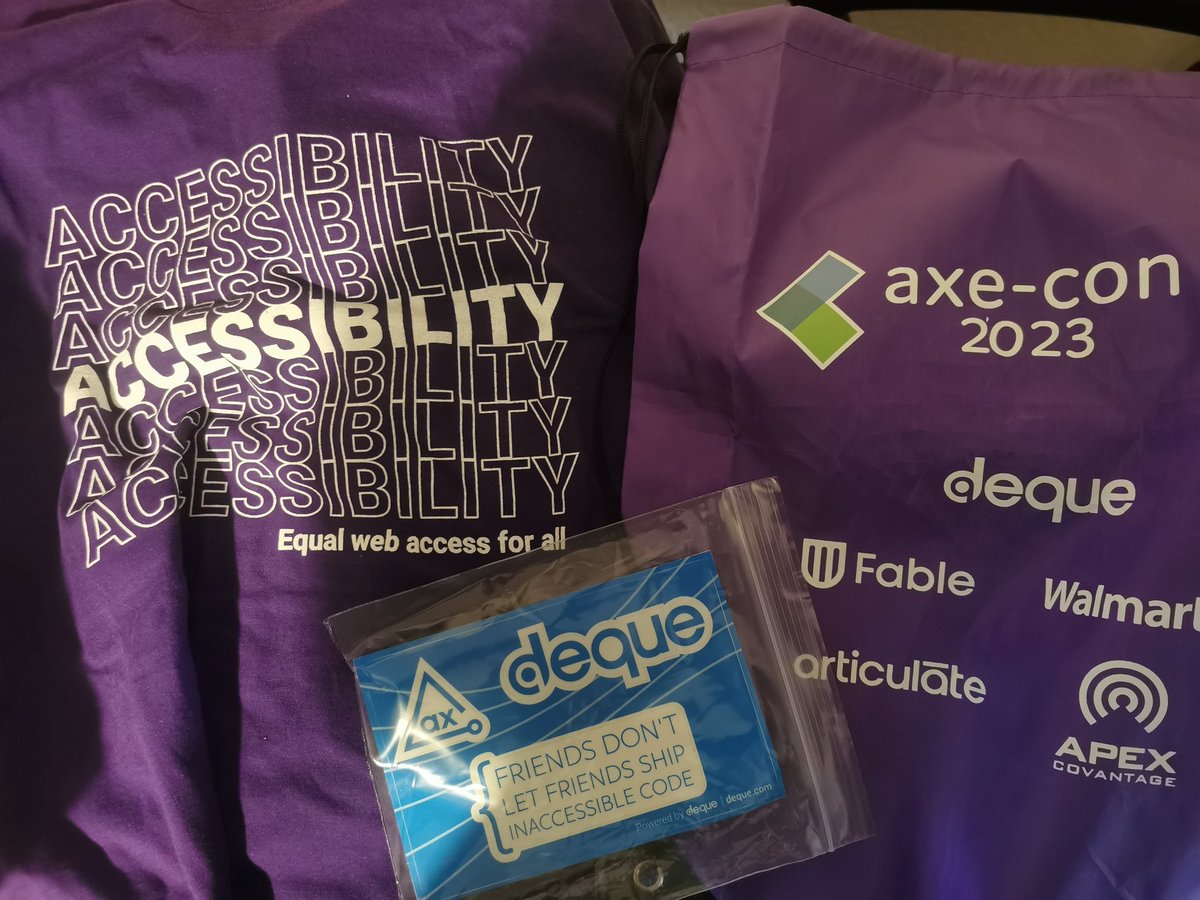 D2Lancaster's tweet image. So chuffed to receive this goodie bag today - #AxeCon really is the gift that keeps giving. 
Thanks so much @dequesystems and all the great sponsors ✌️